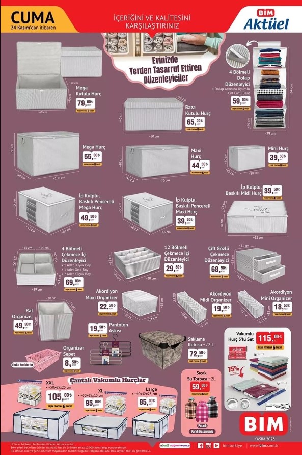 Foto - BİM'den nefes kesen indirimler! 24 Kasım Cuma günü müthiş fırsatlar