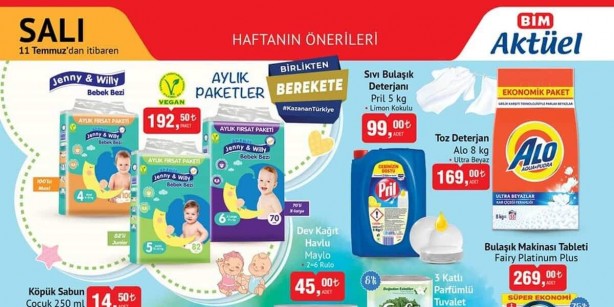 Foto - BİM'den o tarihte sepetleri dolduracak kampanya! Raflar boşalmadan yetişin