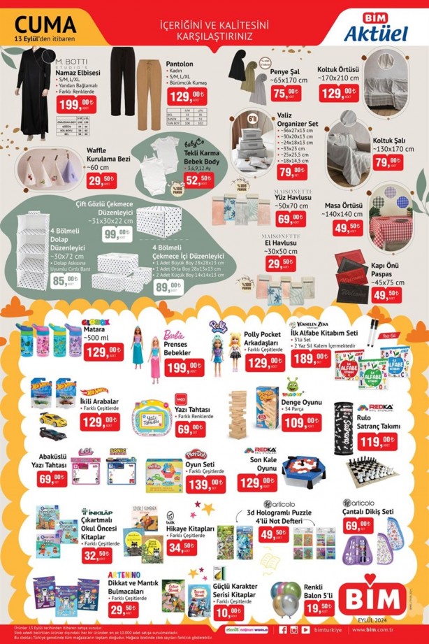 Foto - BİM’den ucuzluk pazarı! 13 Eylül’de indirim geliyor