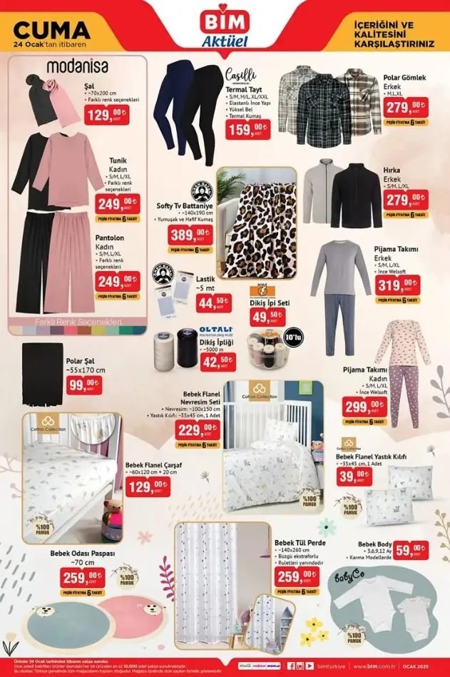 Foto - BİM'in 22-24 Ocak 2025 aktüel ürünler kataloğu yayınlandı! İşte kaçırılmayacak fırsatlar!