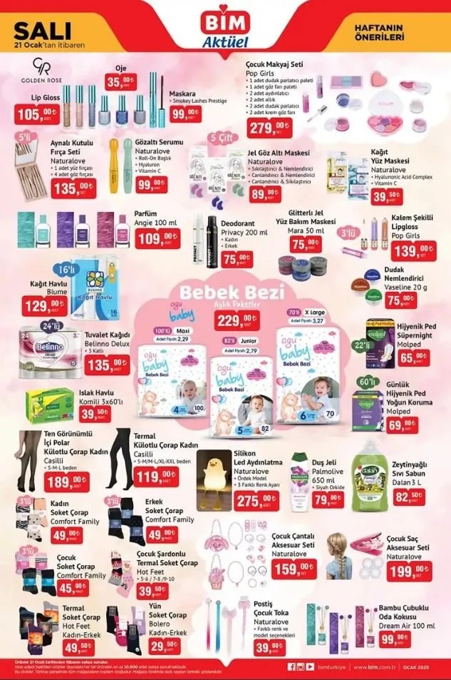 Foto - BİM'in 22-24 Ocak 2025 aktüel ürünler kataloğu yayınlandı! İşte kaçırılmayacak fırsatlar!