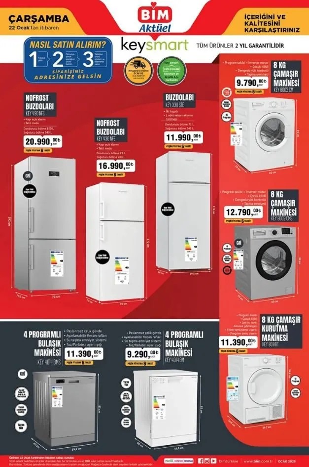 Foto - BİM'in 22-24 Ocak 2025 aktüel ürünler kataloğu yayınlandı! İşte kaçırılmayacak fırsatlar!