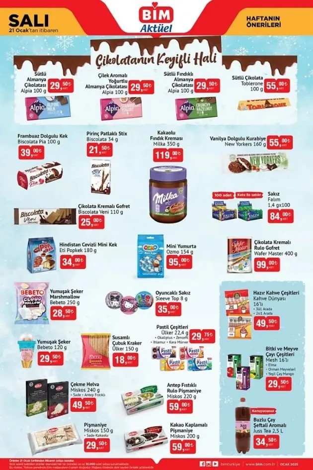 Foto - BİM'in 22-24 Ocak 2025 aktüel ürünler kataloğu yayınlandı! İşte kaçırılmayacak fırsatlar!