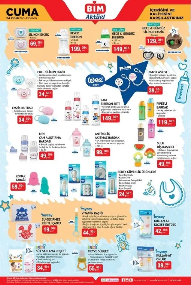 Foto - BİM'in 22-24 Ocak 2025 aktüel ürünler kataloğu yayınlandı! İşte kaçırılmayacak fırsatlar!