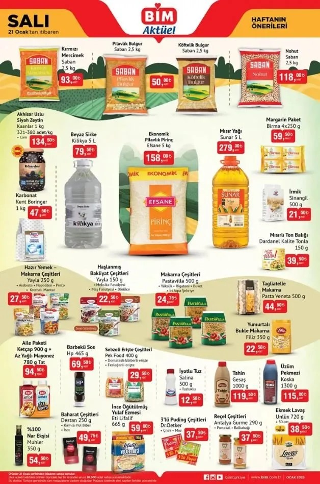 Foto - BİM'in 22-24 Ocak 2025 aktüel ürünler kataloğu yayınlandı! İşte kaçırılmayacak fırsatlar!