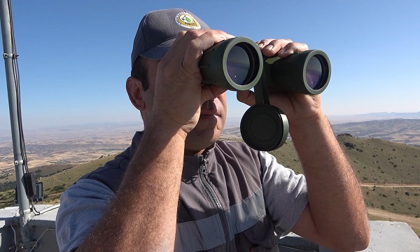 Foto - Bin 760 rakımlı zirvede yangın nöbeti