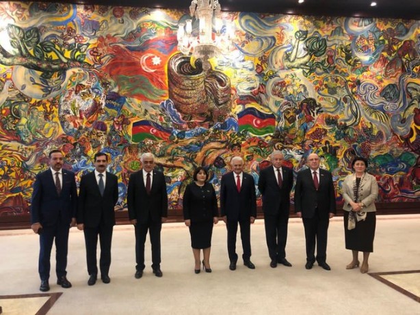 Foto - Binali Yıldırım'a anlamlı görev! Azerbaycan'da İlham Aliyev ile görüştü