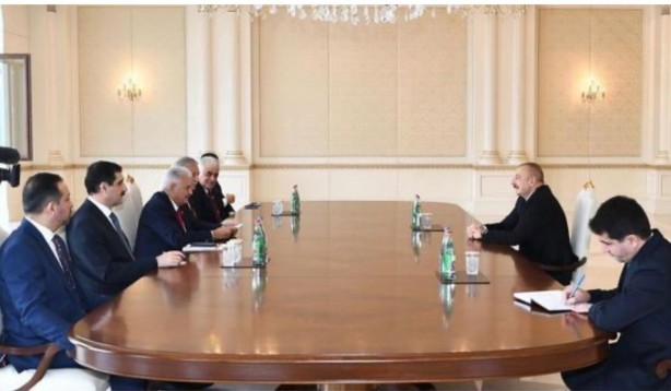 Foto - Binali Yıldırım'a anlamlı görev! Azerbaycan'da İlham Aliyev ile görüştü