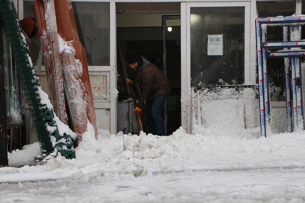 Foto - Bingöl'de kar etkili oldu