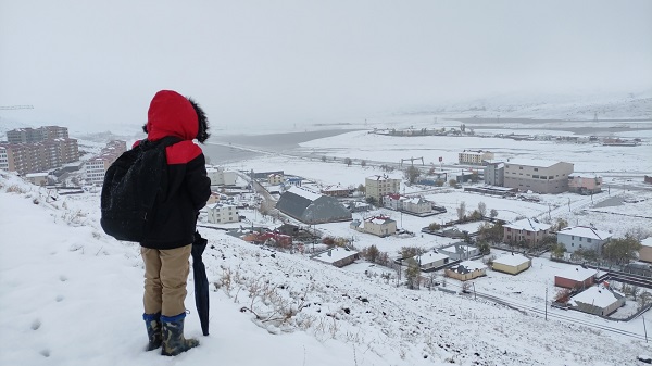 Foto - Bingöl'de kar etkili oldu