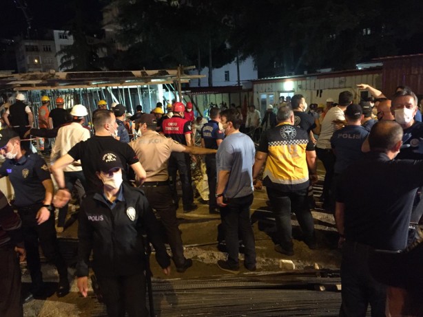 Foto - Bingöl'deki depremden sonra bir kötü haber daha! Ordu'da otel inşaatında göçük meydana geldi