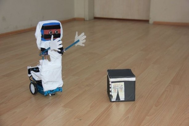 Foto - Bingöl'de öğrenciler 'Hacı Robot' tasarladı