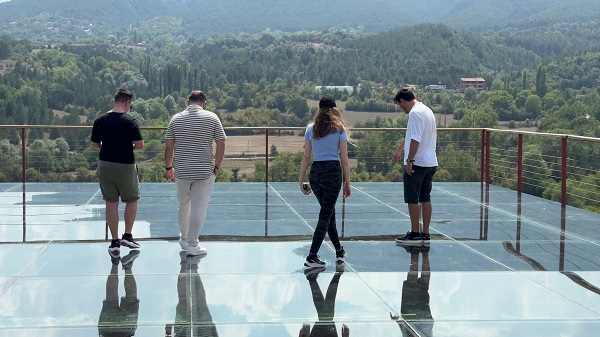 Foto - Binlerce yıl önceye ait! Bu cam teras ilgi çekiyor