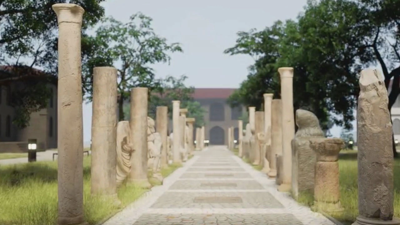 Binlerce yıllık miras gün yüzüne çıkıyor! Roma esintili ‘Sütunlu Yol’ inşası başladı