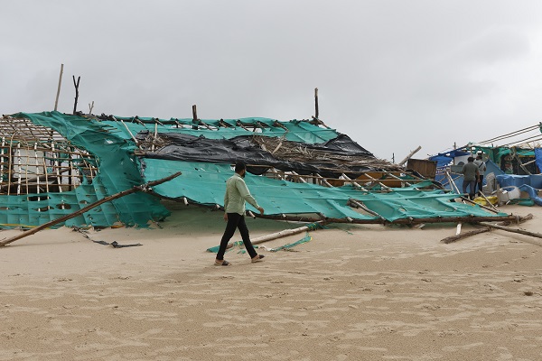 Foto - Biparjoy Fırtınası Hindistan'ı vurdu