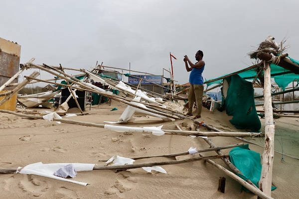 Foto - Biparjoy Fırtınası Hindistan'ı vurdu