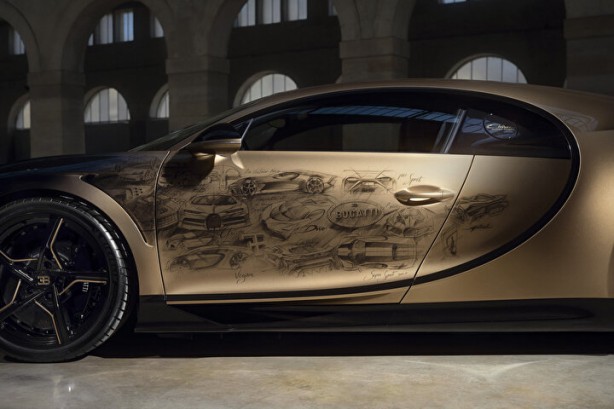 Foto - Bir adet üretildi, yapımı 2 yıl sürdü! İşte Bugatti’nin yeni modeli…