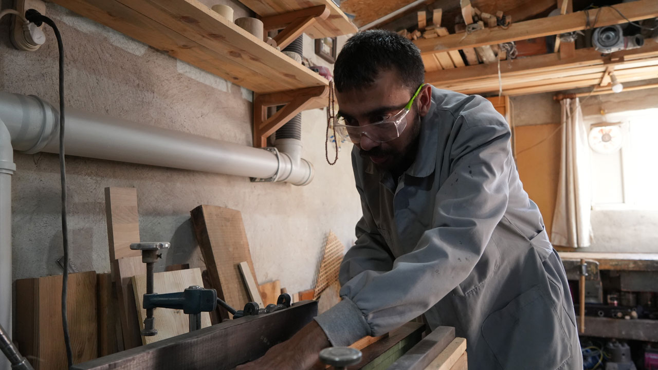 Foto - Bir ayda yapılıyor, yıllarca kullanılıyor! Taş değirmen geleneği 21. yüzyıla taşınıyor