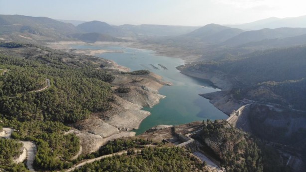 Foto - Bir baraj daha alarm veriyor! Korkutan görüntü