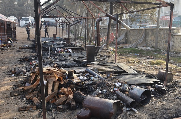 Foto - Bir bu eksikti! Çadır kentten kötü haber