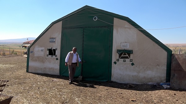 Foto - Bir çadırla hayvan sayısını ikiye katladı