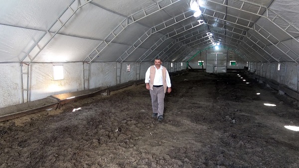 Foto - Bir çadırla hayvan sayısını ikiye katladı