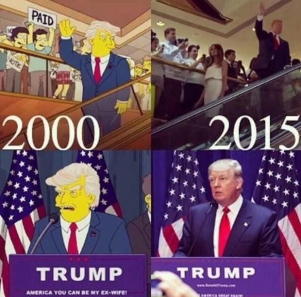 Foto - Bir çizgi film bunu nasıl yapıyor? Dünyayı etkileyen her olayda Simpsons detayı! Bu kadarı pes dedirtti