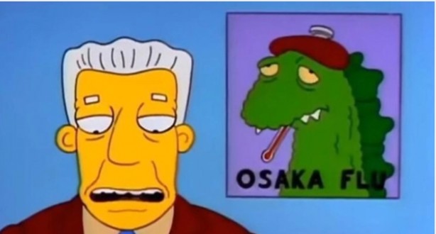 Foto - Bir çizgi film bunu nasıl yapıyor? Dünyayı etkileyen her olayda Simpsons detayı! Bu kadarı pes dedirtti