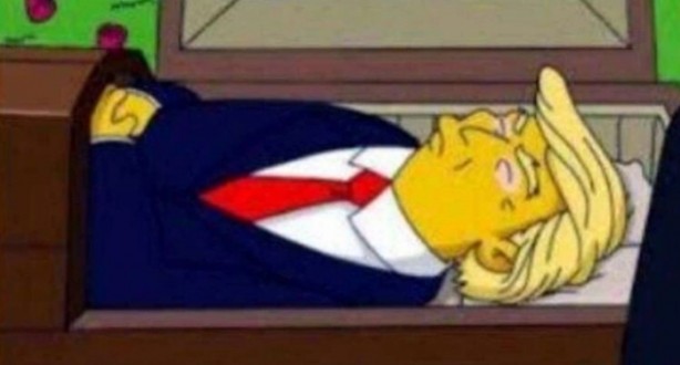 Foto - Bir çizgi film bunu nasıl yapıyor? Dünyayı etkileyen her olayda Simpsons detayı! Bu kadarı pes dedirtti