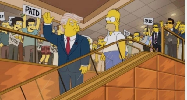 Foto - Bir çizgi film bunu nasıl yapıyor? Dünyayı etkileyen her olayda Simpsons detayı! Bu kadarı pes dedirtti