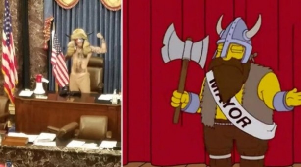 Foto - Bir çizgi film bunu nasıl yapıyor? Dünyayı etkileyen her olayda Simpsons detayı! Bu kadarı pes dedirtti