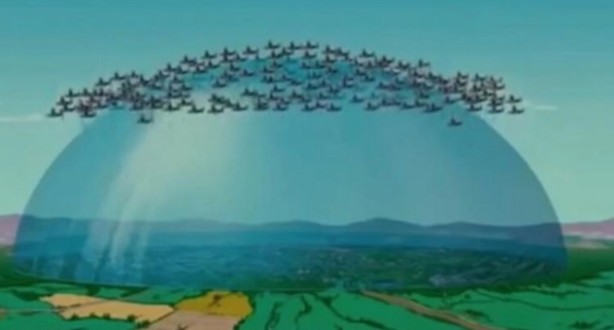 Foto - Bir çizgi film bunu nasıl yapıyor? Dünyayı etkileyen her olayda Simpsons detayı! Bu kadarı pes dedirtti