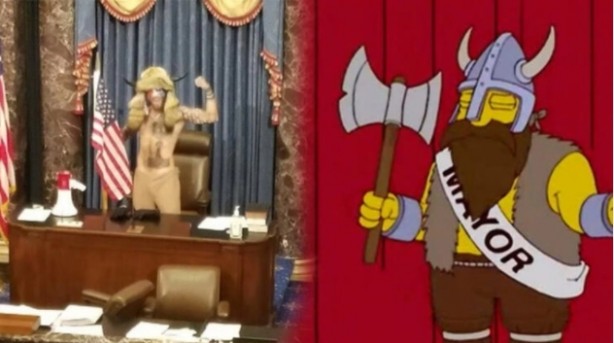 Foto - Bir çizgi film bunu nasıl yapıyor? Dünyayı etkileyen her olayda Simpsons detayı! Bu kadarı pes dedirtti