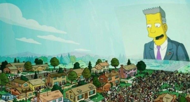 Foto - Bir çizgi film bunu nasıl yapıyor? Dünyayı etkileyen her olayda Simpsons detayı! Bu kadarı pes dedirtti