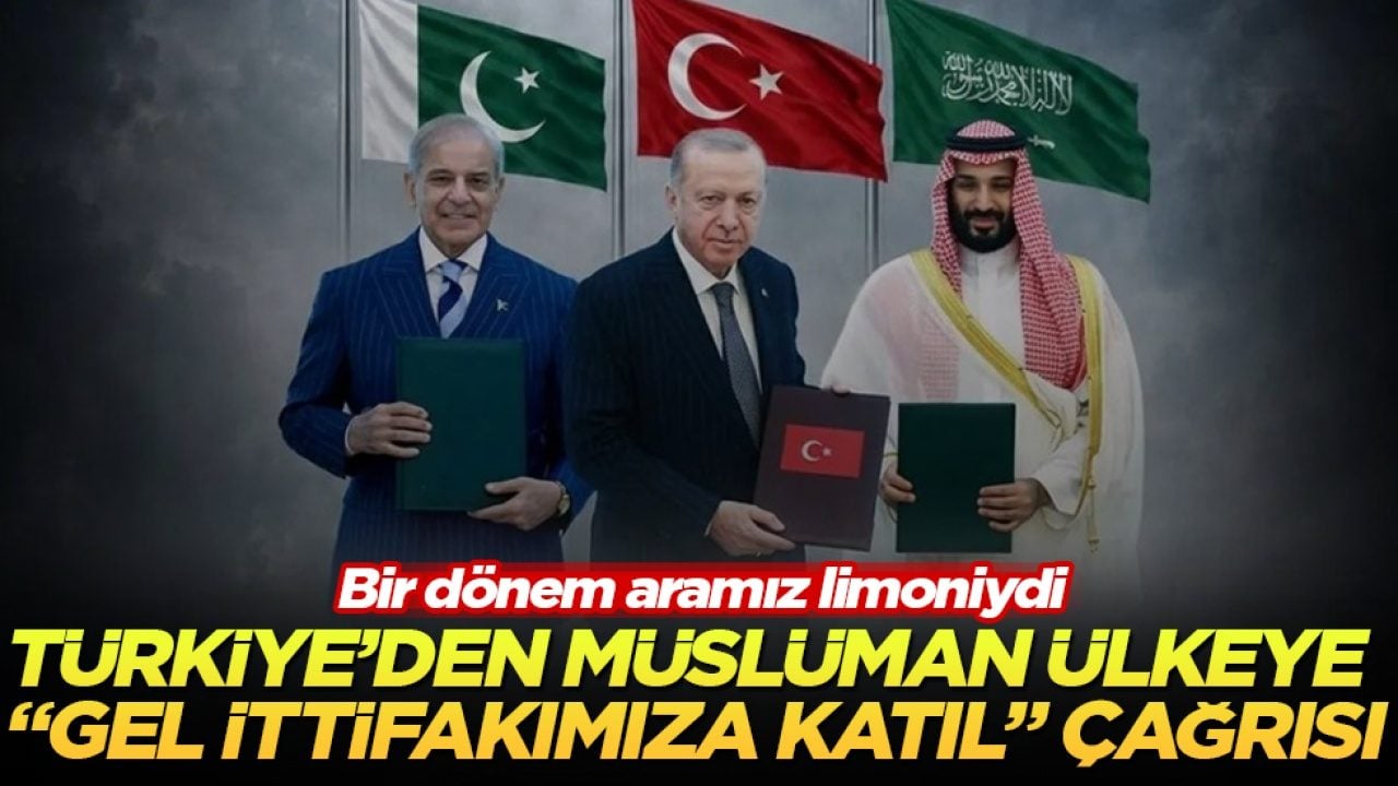 Bir dönem aramız limoniydi! Türkiye’den Müslüman ülkeye "Gel ittifakımıza katıl" çağrısı