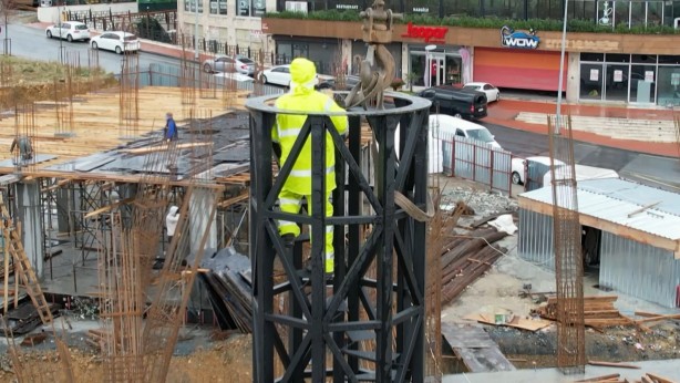 Foto - Bir dönem sona eriyor: Minare yapımında yeni ve müthiş yöntem!