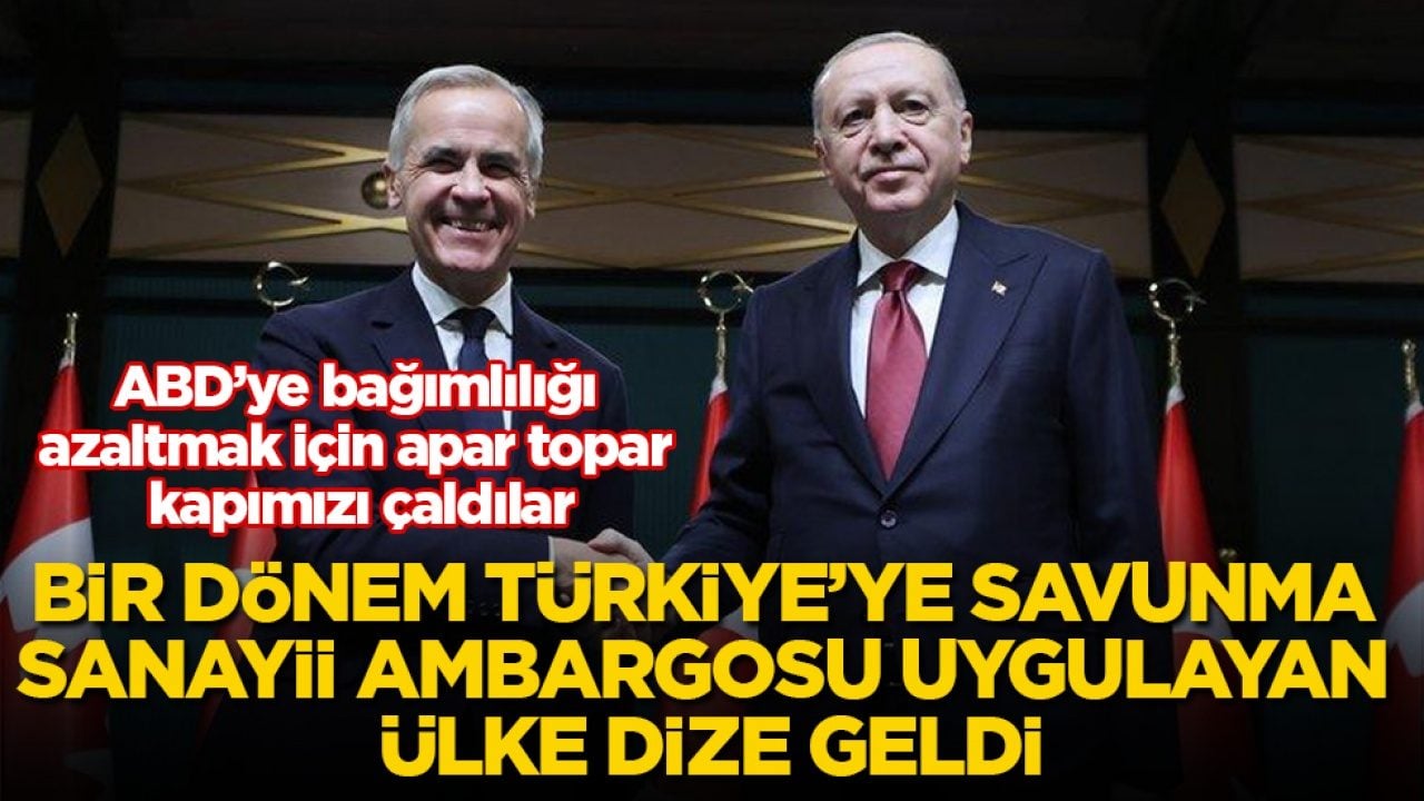 Bir dönem Türkiye’ye savunma sanayii ambargosu uygulayan ülke dize geldi! ABD’ye bağımlılığı azaltmak için apar topar kapımızı çaldılar