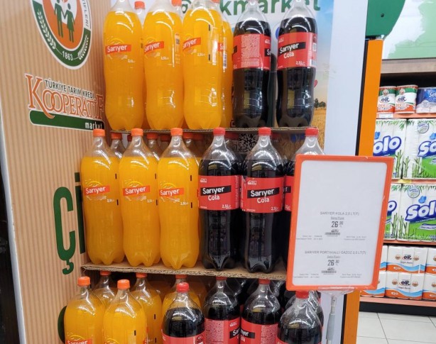 Foto - Bir firma daha yerli kola ve fanta üretti! Fiyatı, Coca Cola'nın market raflarından inmesine sebep olacak