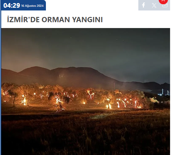 Foto - Bir günde 47 yangın olur mu? Bu işte bir iş var… Bakan açıkladı: Gözaltılar var