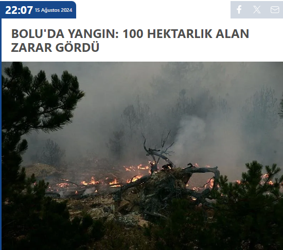 Foto - Bir günde 47 yangın olur mu? Bu işte bir iş var… Bakan açıkladı: Gözaltılar var