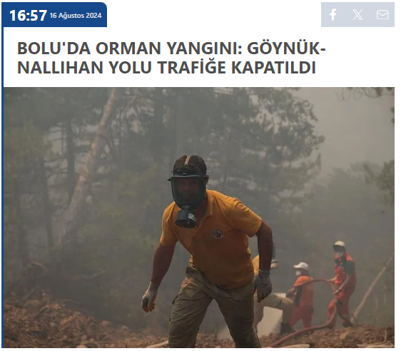 Foto - Bir günde 47 yangın olur mu? Bu işte bir iş var… Bakan açıkladı: Gözaltılar var