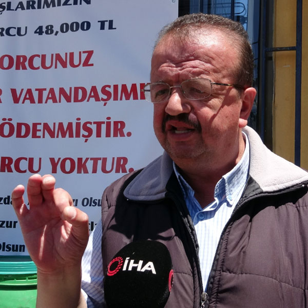 Foto - Bir hayırsever tüm borçları ödedi, bakkal isyan etti