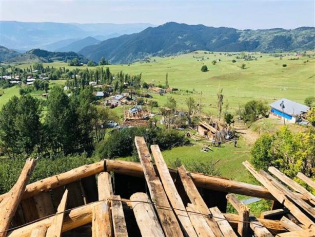 Foto - Bir ilçemiz kabusu yaşadı! Evler yerle bir oldu
