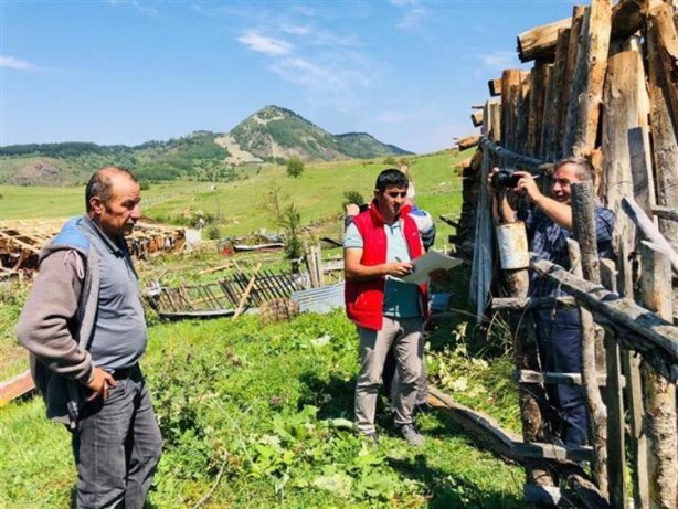 Foto - Bir ilçemiz kabusu yaşadı! Evler yerle bir oldu