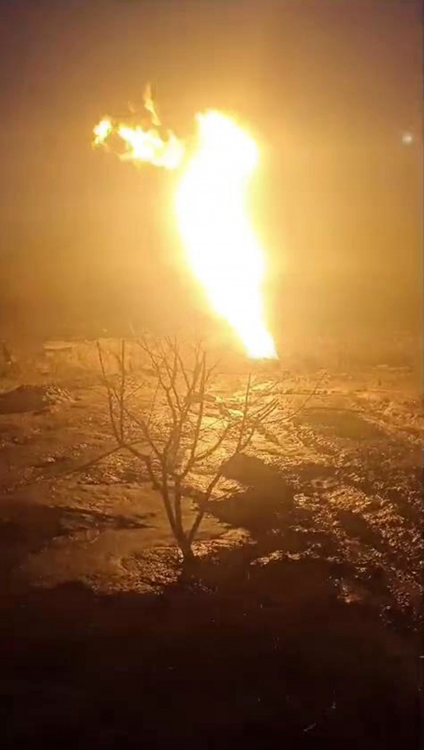 Foto - Bir ili ayağa kaldıran gelişme! Su ararken gaz bulundu, herkes şaşkın