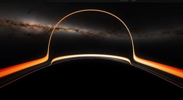 Foto - Bir kara deliğin içine düşerseniz ne olur? İşte NASA'nın paylaştığı o görüntüler...