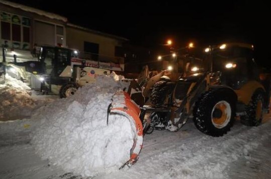 Foto - Bir kentimiz resmen dondu! Termometreler -27.7'yi gösterdi