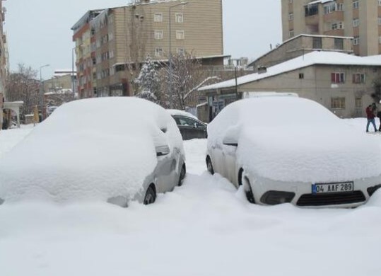 Foto - Bir kentimiz resmen dondu! Termometreler -27.7'yi gösterdi