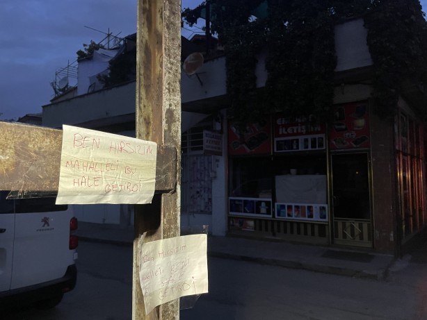 Foto - Bir kişi aydınlatma direğine bağlanmış halde bulundu! Polisler şaşkın