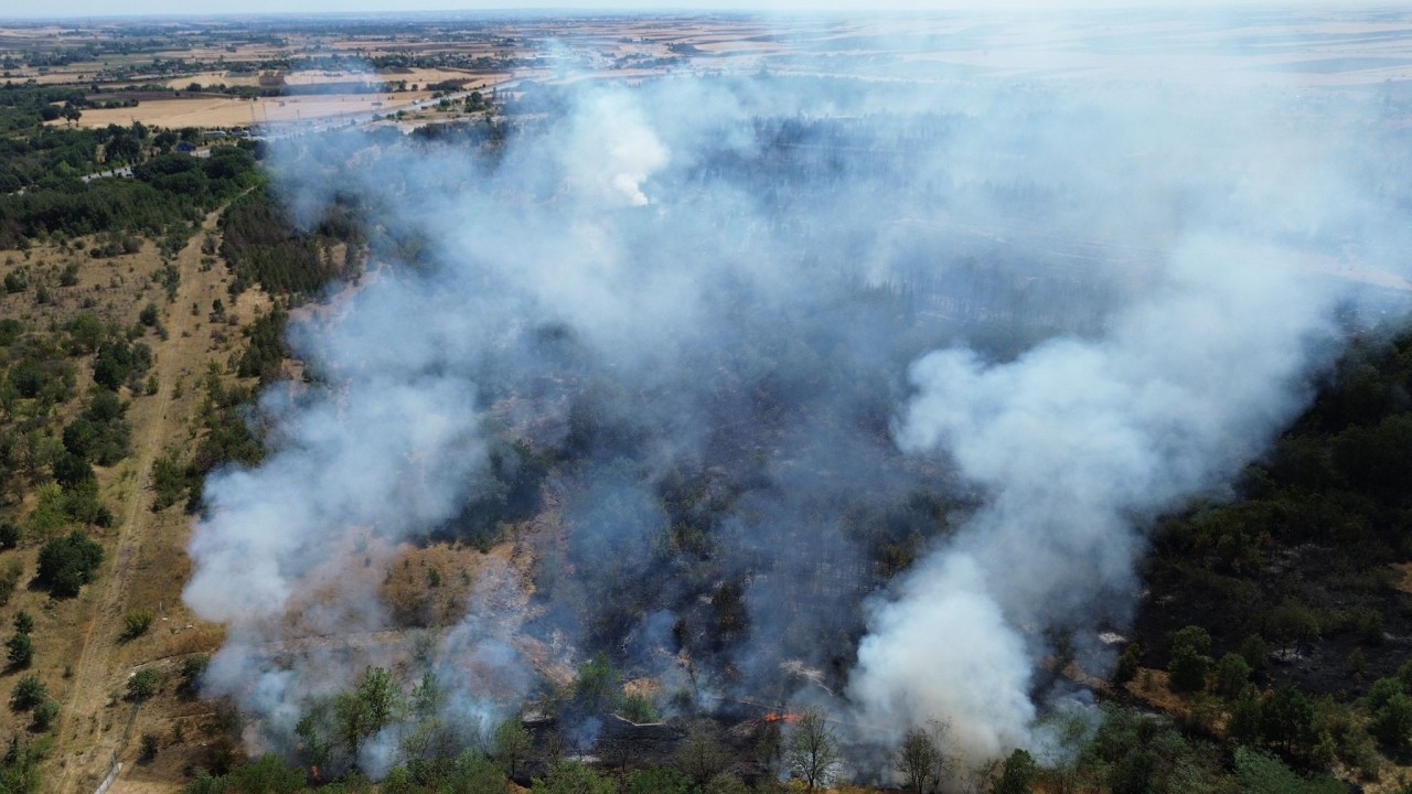 Foto - Bir orman yangını daha! Ekipler olay yerinde